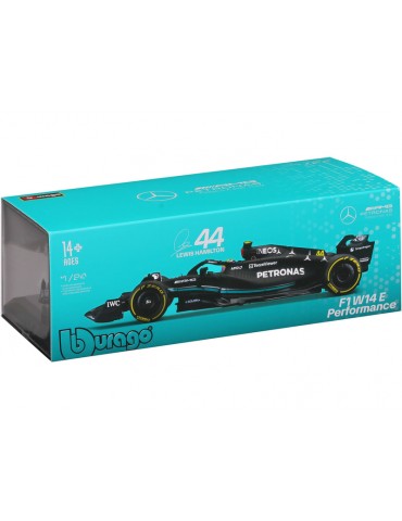 Bburago Mercedes-AMG Petronas W14 E 1:18 44 Hamilton