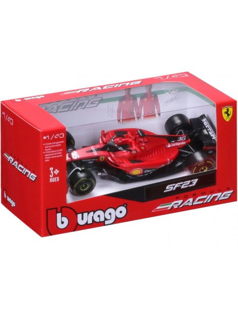 Bburago Ferrari SF-23 1:43 16 Leclerc