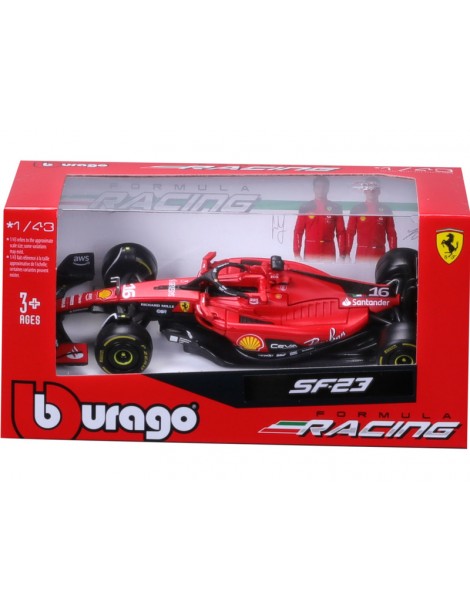 Bburago Ferrari SF-23 1:43 16 Leclerc
