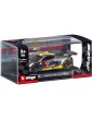 18-38312 Bburago Race - Chevrolet Corvette C8R (2020) #4, geltona 1:43
