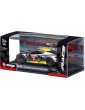 18-38312 Bburago Race - Chevrolet Corvette C8R (2020) #4, geltona 1:43