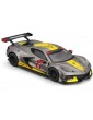 18-38312 Bburago Race - Chevrolet Corvette C8R (2020) #4, geltona 1:43