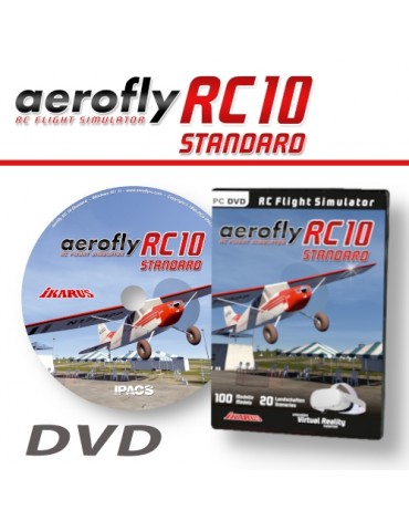 Aerofly RC10 STANDARD on DVD for Win 10/11