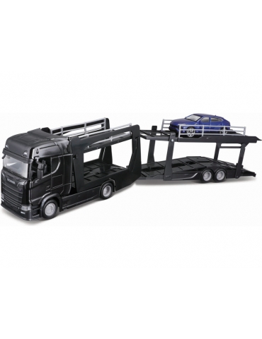 Bburago Scania 770S Black s Lamborghini Urus 1:43