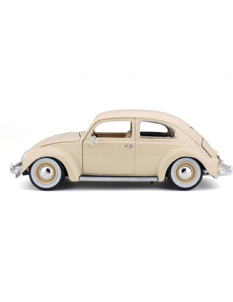 18-12029CM-Bburago Volkswagen Kafer Beetle 1955 beige