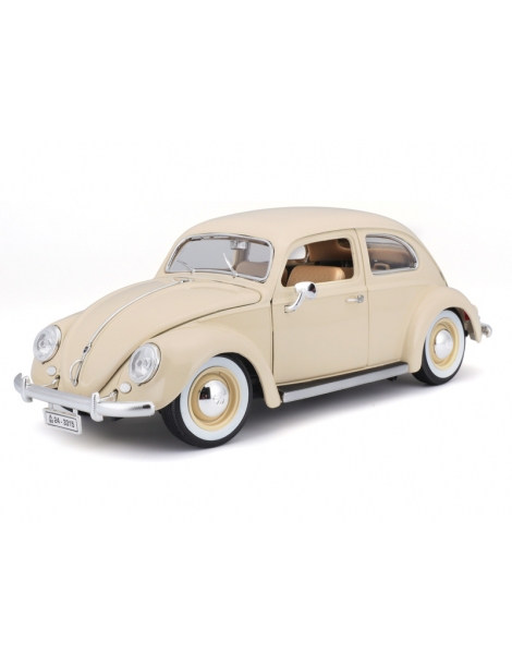 18-12029CM-Bburago Volkswagen Kafer Beetle 1955 beige
