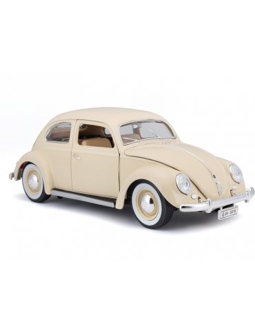 18-12029CM-Bburago Volkswagen Kafer Beetle 1955 beige
