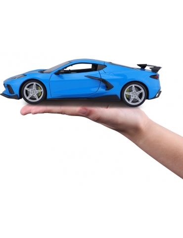 MA-31455B-Maisto Chevrolet Corvette Stingray Coupe 2020 1:18 blue