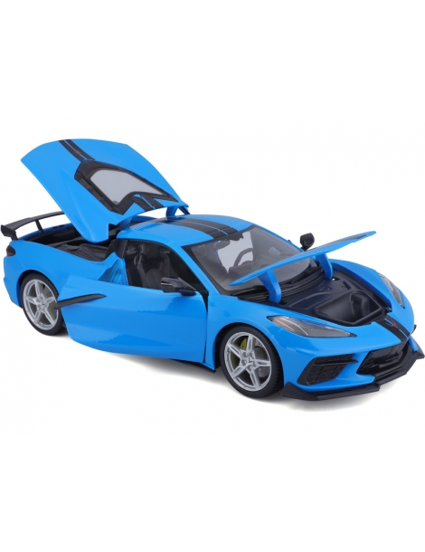 MA-31455B-Maisto Chevrolet Corvette Stingray Coupe 2020 1:18 blue