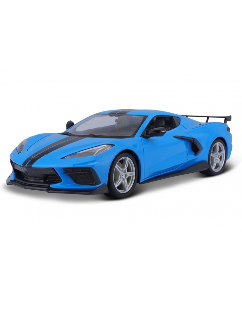 MA-31455B-Maisto Chevrolet Corvette Stingray Coupe 2020 1:18 blue