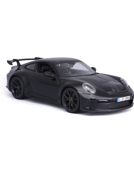 MA-31458B-Maisto Porsche 911 GT3 2022 1:18 metallic black