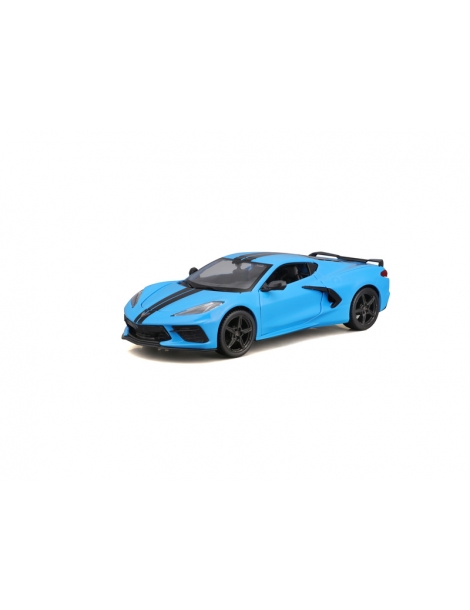 MA-31527B-Maisto Chevrolet Corvette Stingray Coupe Z51 2020 1:24 blue