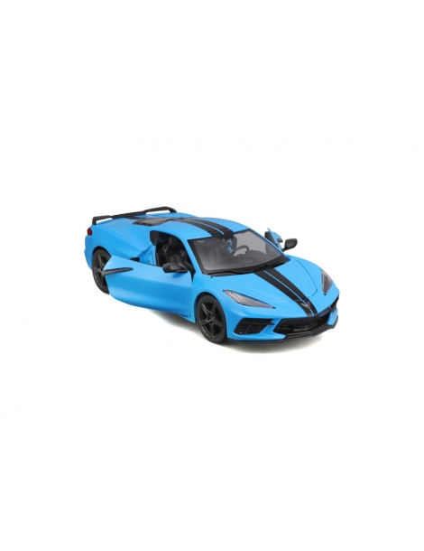 MA-31527B-Maisto Chevrolet Corvette Stingray Coupe Z51 2020 1:24 blue