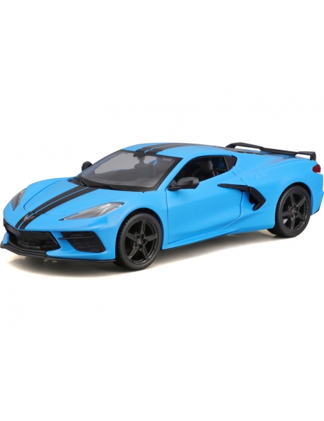 MA-31527B-Maisto Chevrolet Corvette Stingray Coupe Z51 2020 1:24 blue