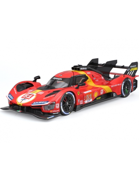 18-26309-Bburago Ferrari Racing 499P 1:24