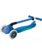 Globber - Paspirtukas „Primo Plus Lights V2“, sulankstomas Mėlyna / smaragdo žalia