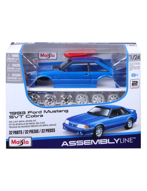 Maisto Ford Mustang SVT Cobra 1993 1:24, mėlyna metallic