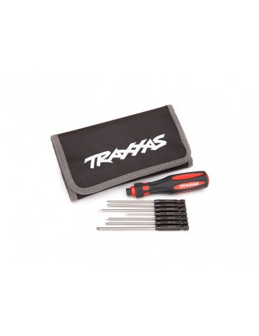 Traxxas Speed Bit Master Set, hex driver, 7-piece straight and ball end