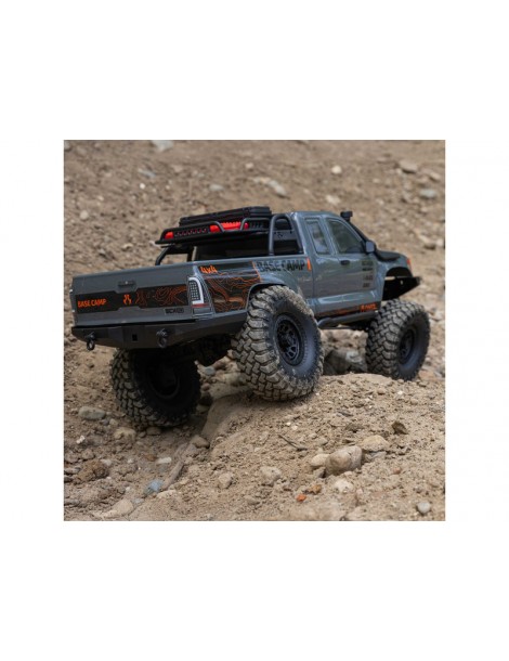 Axial 1/10 SCX10 III Base Camp 4X4 Rock Crawler Brushed RTR, White