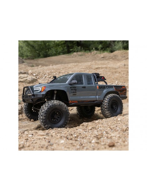 Axial 1/10 SCX10 III Base Camp 4X4 Rock Crawler Brushed RTR, White