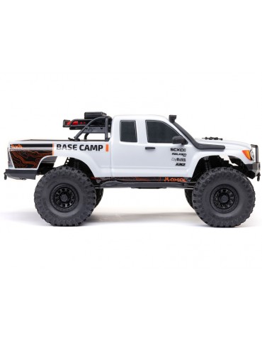 Axial 1/10 SCX10 III Base Camp 4X4 Rock Crawler Brushed RTR, White