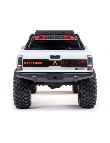 Axial 1/10 SCX10 III Base Camp 4X4 Rock Crawler Brushed RTR, White