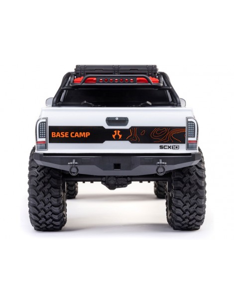 Axial 1/10 SCX10 III Base Camp 4X4 Rock Crawler Brushed RTR, White