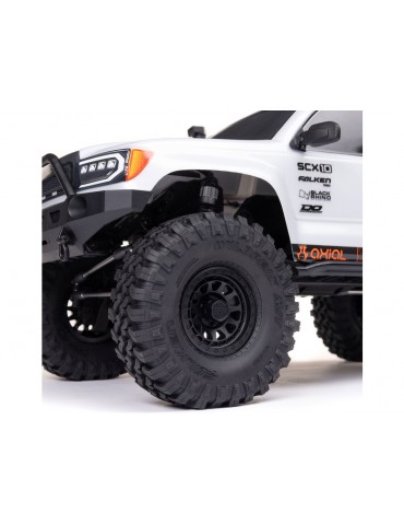 Axial 1/10 SCX10 III Base Camp 4X4 Rock Crawler Brushed RTR, White