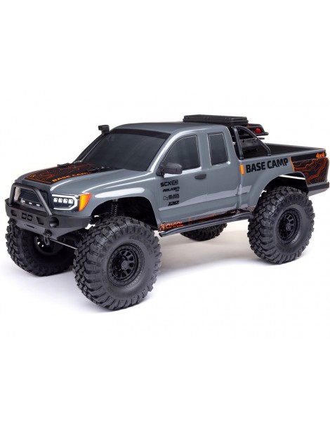 Axial 1/10 SCX10 III Base Camp 4X4 Rock Crawler Brushed RTR, White
