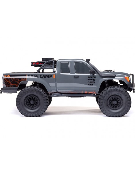 Axial 1/10 SCX10 III Base Camp 4X4 Rock Crawler Brushed RTR, White
