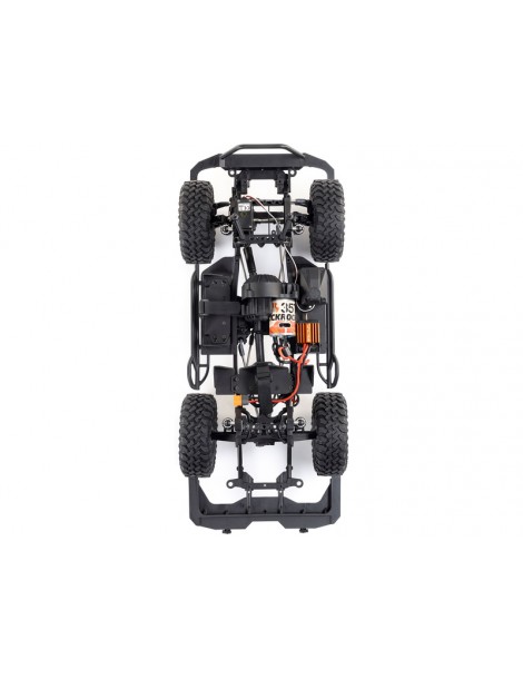 Axial 1/10 SCX10 III Base Camp 4X4 Rock Crawler Brushed RTR, White
