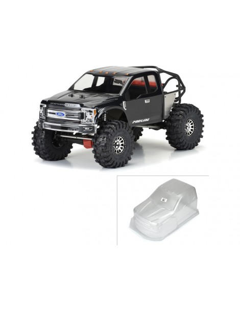 Pro-Line 1/6 2017 Ford F-250 Super Duty Cab-Only Clear Body: SCX6