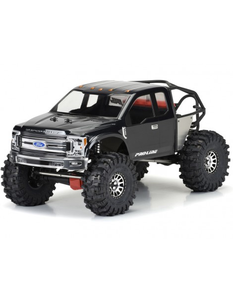Pro-Line 1/6 2017 Ford F-250 Super Duty Cab-Only Clear Body: SCX6