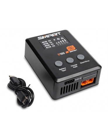 Spektrum Smart Powerstage G2 Car 7.4V 1400mAh IC2, S100, 65W Power Supply