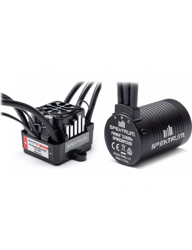 Spektrum Smart Lite Sensorless Fixed Timing Motor / ESC Combo, 3300Kv