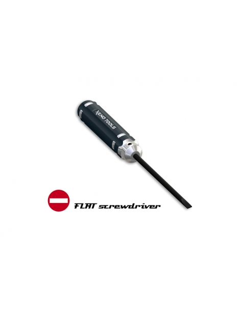 Xenotools - Flat screwdriver 4.0mm L - PRO - 1 pc