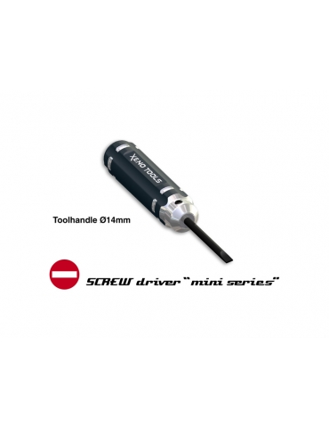 Xenotools - Flat screwdriver 3.0mm - MINI - 1 pc