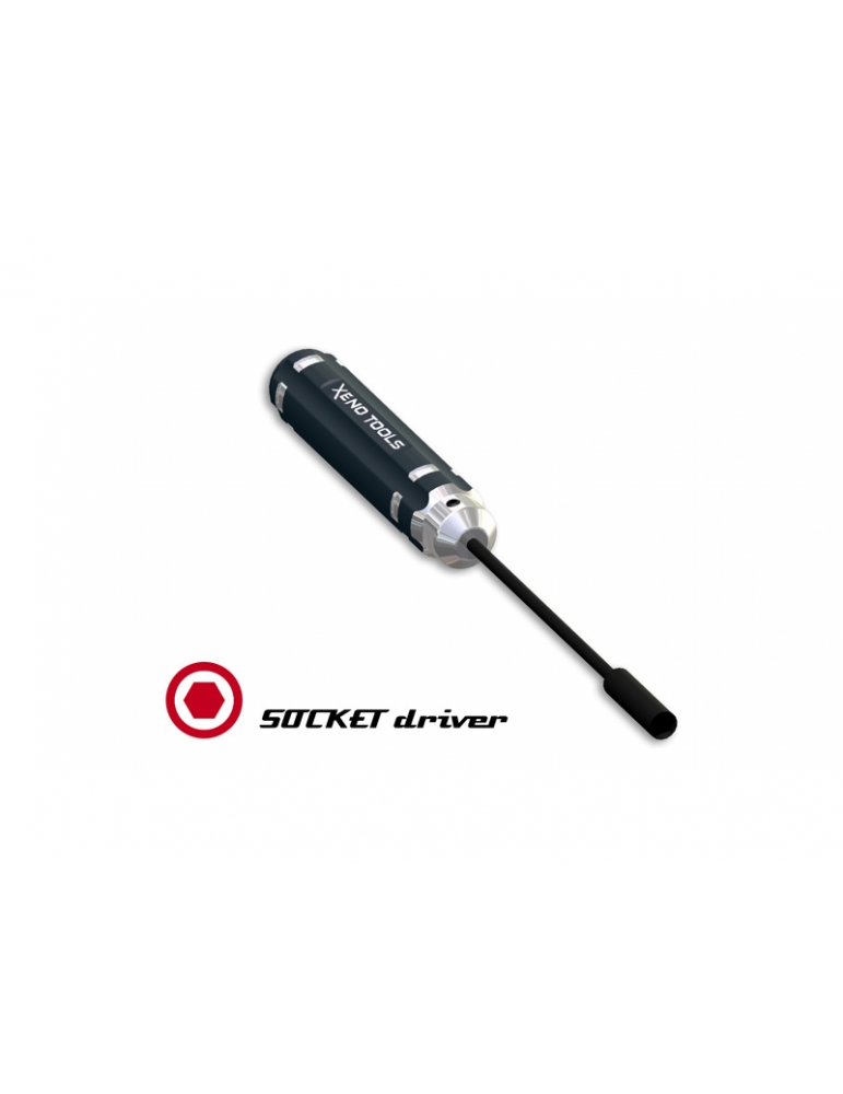 Xenotools - Socket driver 8.0mm L - PRO - 1 pc Xenotools - Socket driver 8.0mm L - PRO - 1 pc