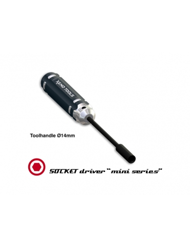 Xenotools - Socket driver 5.0mm - MINI - 1 pc