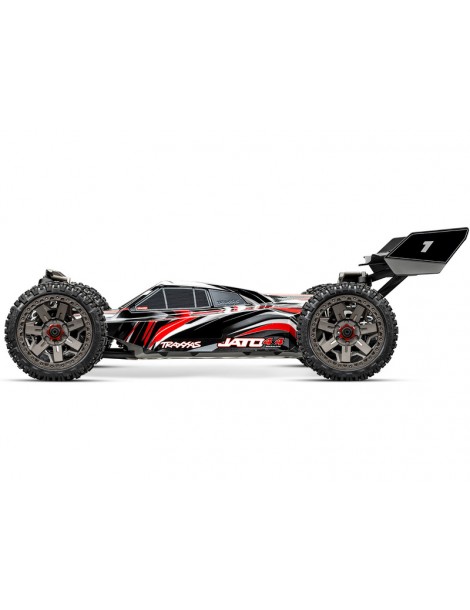 Traxxas Jato 1:8 4WD BL-2S RTR raudona