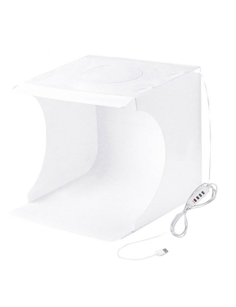 Fotografavimo dėžė Puluz PU5023 LED 23cm