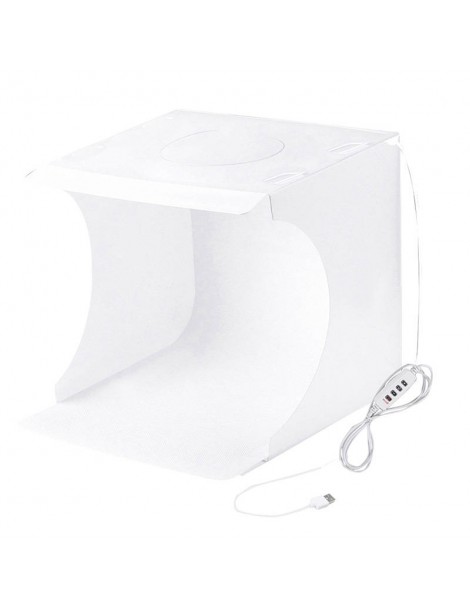Fotografavimo dėžė Puluz PU5023 LED 23cm