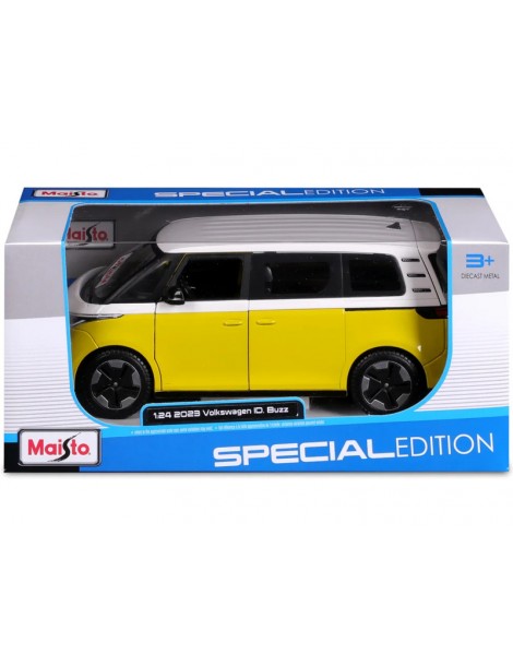Maisto Volkswagen ID.Buzz 2023 1:24 metallic geltona