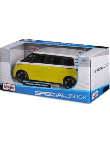 Maisto Volkswagen ID.Buzz 2023 1:24 metallic geltona