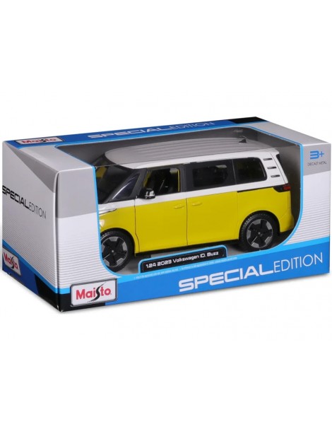 Maisto Volkswagen ID.Buzz 2023 1:24 metallic geltona