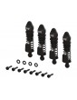 Arrma Aluminum Shock Set, 58mm Length, 1000 cSt Oil (4), Black: Grom