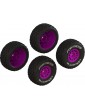 Arrma dBoots Fortress Glued Tire Set, Purple (2 Pairs): Grom