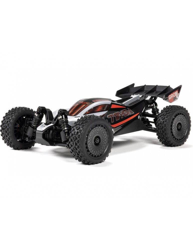 Arrma 1/18 Typhon Grom 223S BLX 1:18 4WD RTR Basic Silver