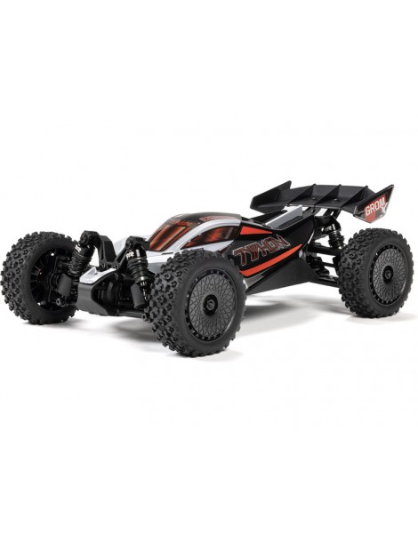Arrma 1/18 Typhon Grom 223S BLX 1:18 4WD RTR Basic Silver