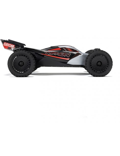 Arrma 1/18 Typhon Grom 223S BLX 1:18 4WD RTR Basic Silver